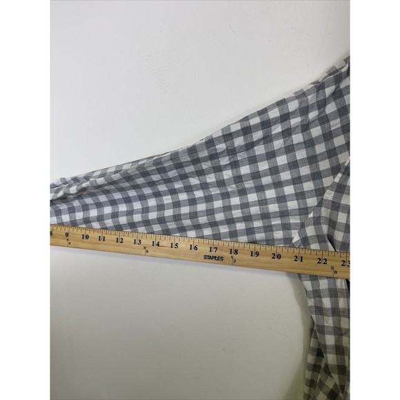 J Crew Men’s Shirt Secret Wash Gingham Button Down Long Sleeve M Classic Fit - Picture 6 of 6